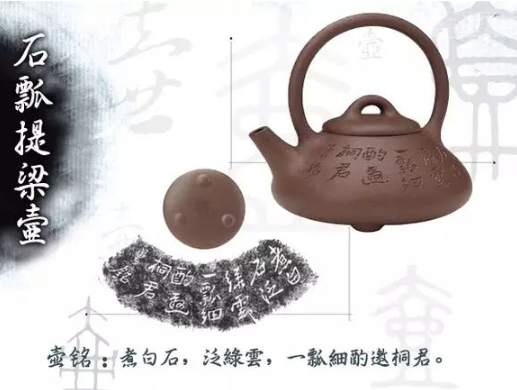 老紫砂壺曼生十八式圖解，曼生18式的具體樣式圖及名稱