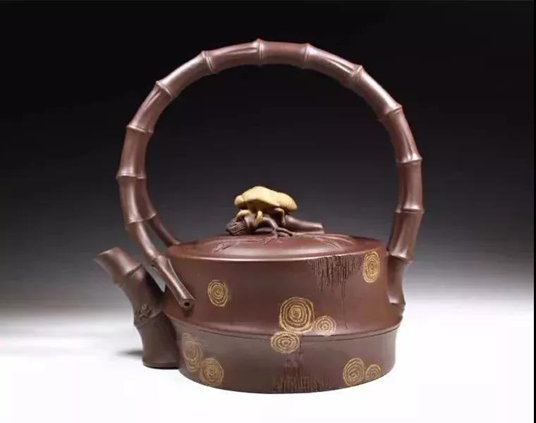 10種最美花器提梁壺，精美別致雕花紫砂壺!