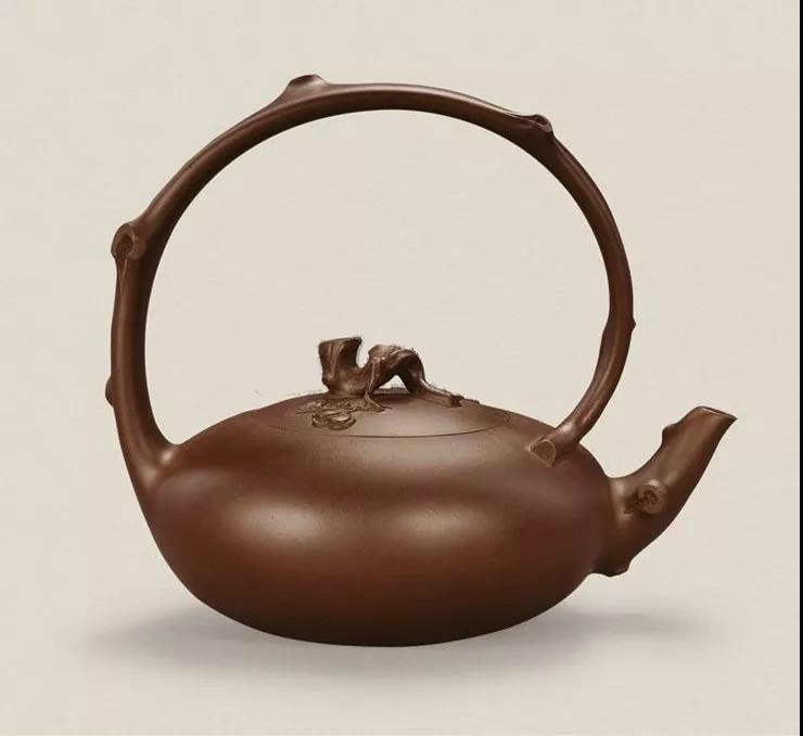 10種最美花器提梁壺，精美別致雕花紫砂壺!