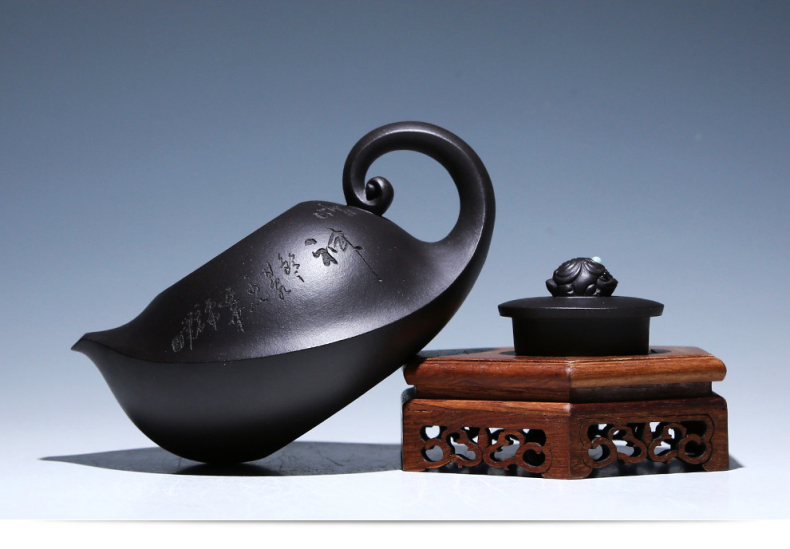創(chuàng)意別致紫砂壺，個(gè)性手工美型外觀紫砂壺