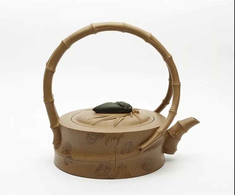 10種最美花器提梁壺，精美別致雕花紫砂壺!