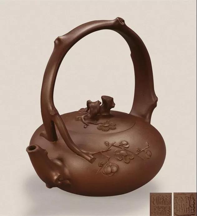 10種最美花器提梁壺，精美別致雕花紫砂壺!