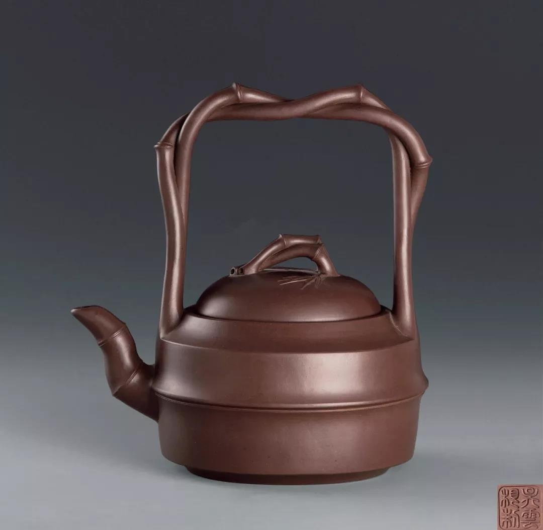 10種最美花器提梁壺，精美別致雕花紫砂壺!