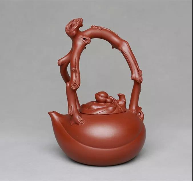 10種最美花器提梁壺，精美別致雕花紫砂壺!