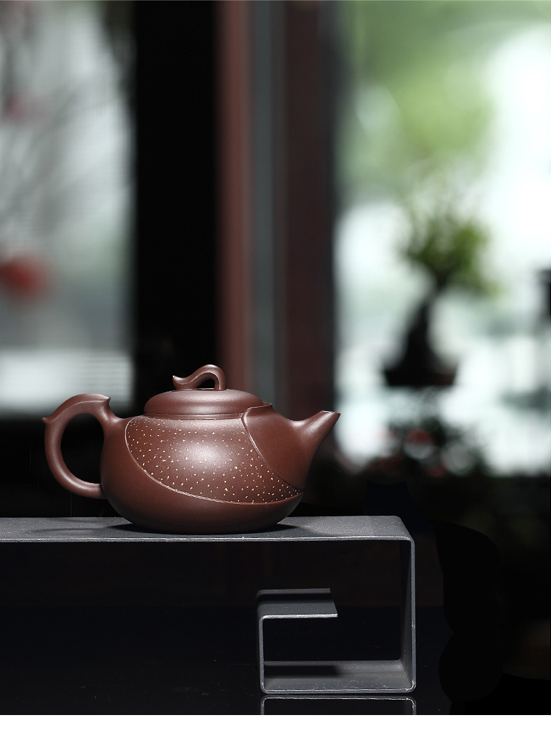 將軍壺紫砂壺，雅韻精美紫砂壺